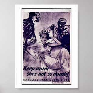 Poster Garde maman, elle n'est pas si bête