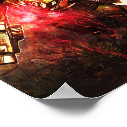 Poster Garde-mort40k (Coin)