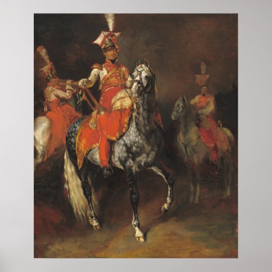 Poster Garde Napoléon - Théodore Gericault Art (Devant)
