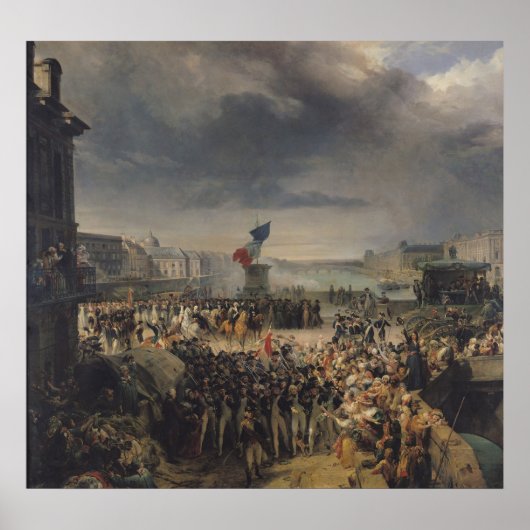 Poster Garde nationale de Paris (Devant)