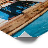 Poster Garde photo de destination de voyage moderne (Coin)