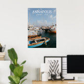 Poster Garde photo de destination de voyage moderne (Bureau à domicile)