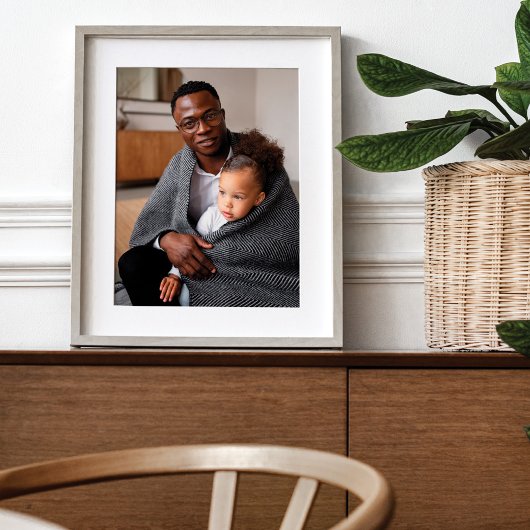 Poster Garde photo entièrement personnalisée simple et mi