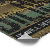 Poster Garde ton coeur Diligence Proverbes 4:23 Bible (Coin)