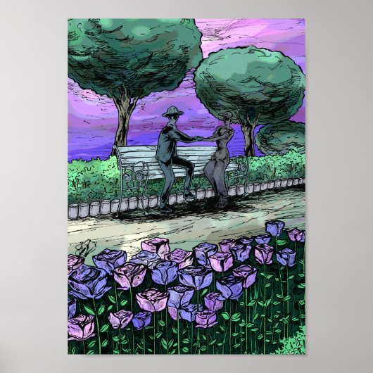 Poster Garden (Devant)