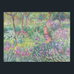 Poster Garden à Giverny by Claude Monet<br><div class="desc">Claude Monet - Garden à Giverny. Beautiful impressionism painting of a garden in Giverny by Claude Monet.</div>