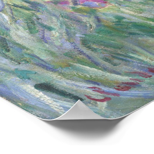 Poster Garden à Giverny by Claude Monet (Coin)