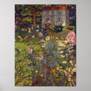Poster Garden at vaucresson