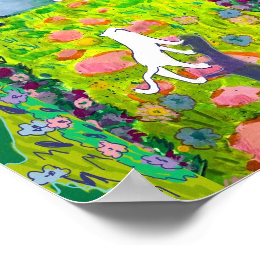 Poster Garden cat (Coin)