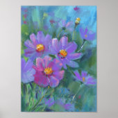 Poster Garden flowers (Devant)