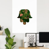 Poster Garden Hamsa Balloon Painting Studio Art  (Bureau à domicile)