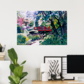 Poster Garden japonais (Bureau à domicile)