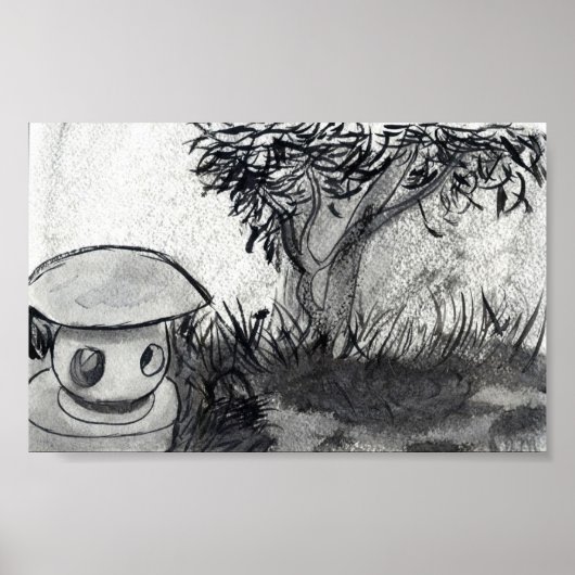 Poster Garden japonais (Devant)