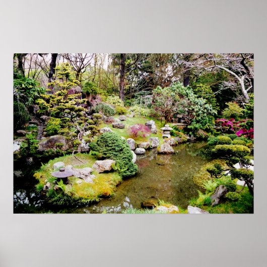 Poster Garden japonais (Devant)