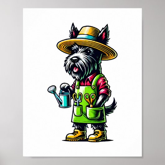 Poster Gardener écossais Terrier (Devant)