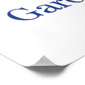 Poster Gardener pour la vie (Coin)