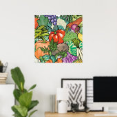 Poster Gardener végétal (Bureau à domicile)