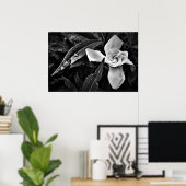 Poster Gardenia - Noir, (Bureau à domicile)