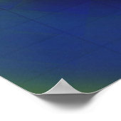 Poster Gardenias sous verre (Coin)