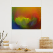 Poster Gardenias sous verre (Cuisine)