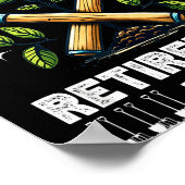 Poster Gardening Is My Retirement Plan Funny For Garden L (Coin)