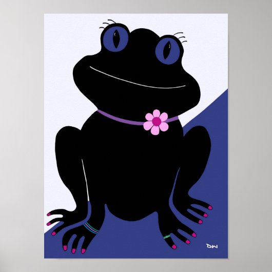 Poster Garder ça Froggy Girl (Devant)