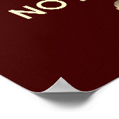 Poster Garder calme le texte du devis notaire (Coin)