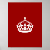 Poster Garder la couronne calme (Devant)