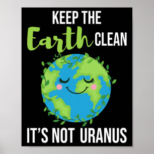 Poster Garder la Terre propre - Protection De l'environne