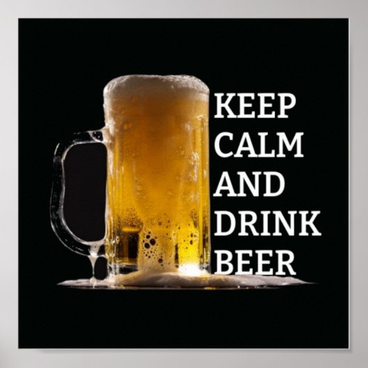 Poster Garder le kalm (Devant)