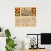 Poster Garder le premier baseball Red Sox 1912 (Bureau à domicile)