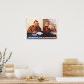 Poster Garder les secrets militaires (Cuisine)