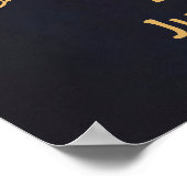 Poster Garder pour le baptême Première communion, confirm (Coin)