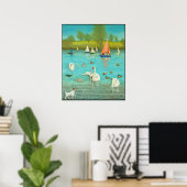 Poster Garder un oeil attentif 2013 (Bureau à domicile)