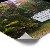 Poster garder vert maine (Coin)