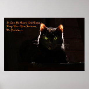 Poster Garder vos animaux domestiques à l'intérieur