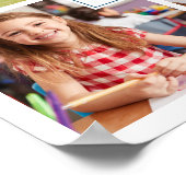 Poster Garderie de l'année scolaire pour enfants 4 photo (Coin)