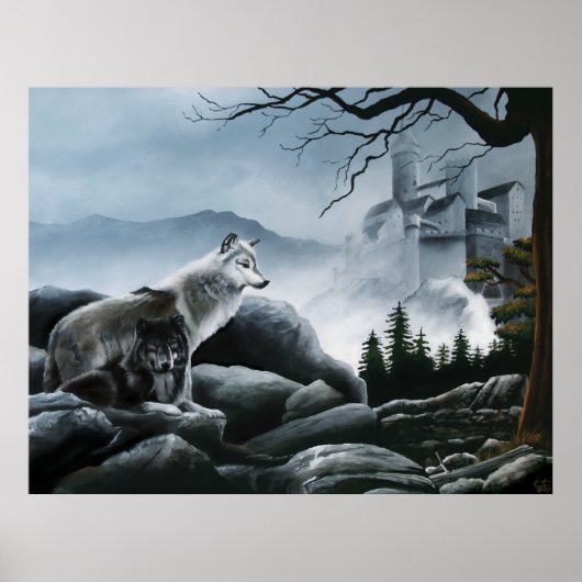 Poster Gardes du château (Devant)