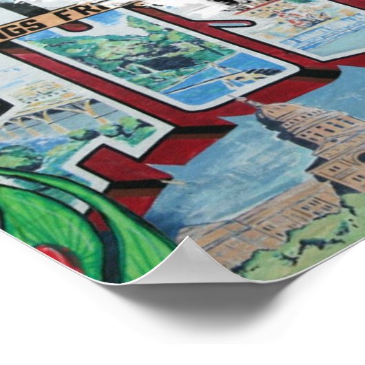 Poster Gardez Austin bizarre (Coin)