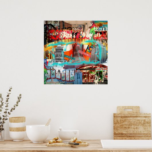 Poster Gardez Austin bizarre (Cuisine)