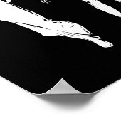 POSTER GARDEZ CALME ET RÊVE DE PARIS (Coin)