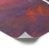 Poster Gardez la foi Croix en bois Espérance et inspirati (Coin)