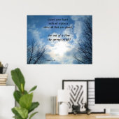 Poster GARDEZ L'affiche de votre coeur (Bureau à domicile)