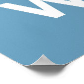 Poster Gardez le calme et aimez les baleines (Coin)