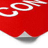 POSTER GARDEZ LE CALME ET CONTINUEZ (Coin)