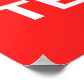 Poster Gardez Le Calme Et Continuez À Enseigner (Coin)