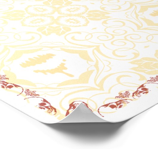 Poster Gardez le calme et continuez par Jason Lind (Coin)