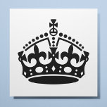 Poster Gardez le calme et continuez sur la couronne<br><div class="desc">Le Garder Calme et Porter sur la couronne. Redimensionnez à volonté et ajoutez votre propre texte - Faites votre propre Conserver le calme et...  . .</div>
