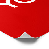 POSTER GARDEZ LE CALME ET FAITES VOS DRAPS (Coin)