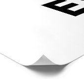 Poster Gardez le calme et masquez les preuves (Coin)